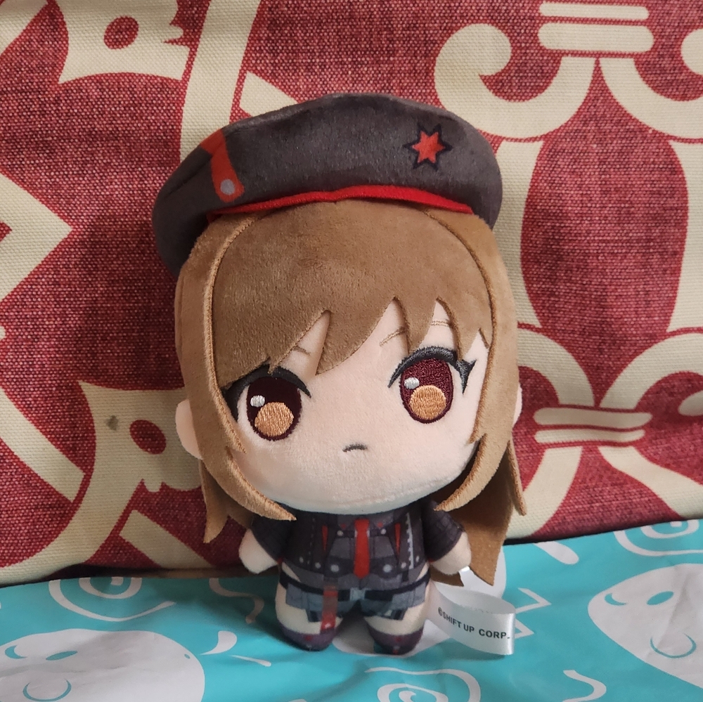 Nikke Goddess of Victory Rapi Mini Plush Keychain Figure Taito Atlus Sega Round1